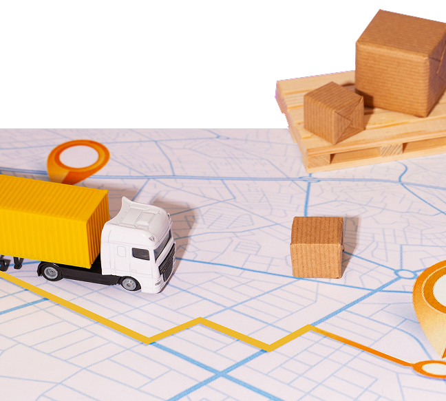 Supply chain representation still life 2